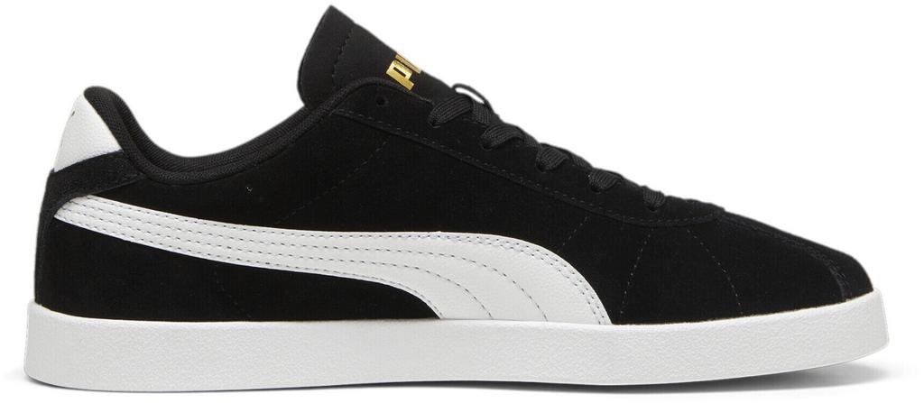 Puma Club II Suede Sneakers Black/white/gold