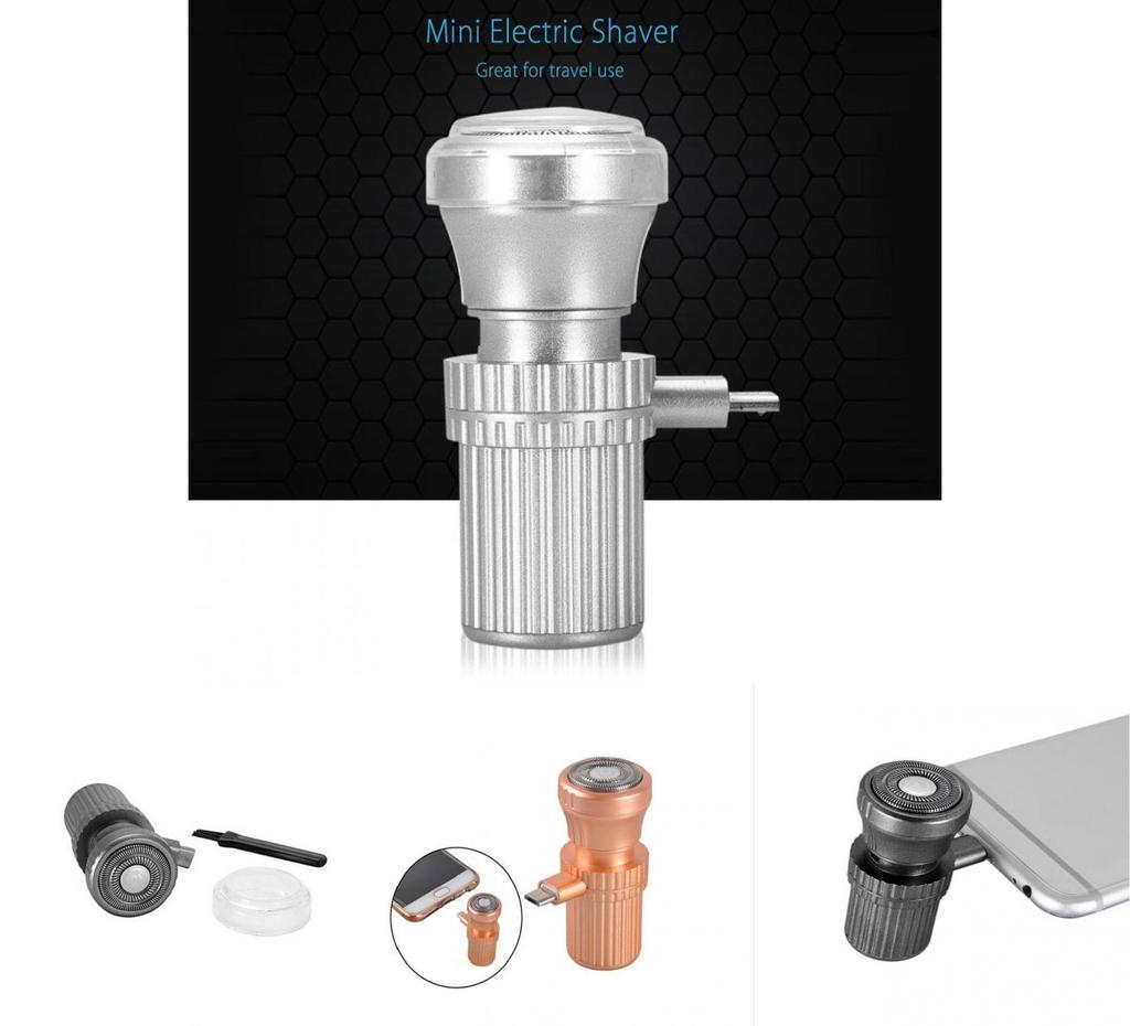 Mini Herren Elektrorasierer Wiederaufladbar Für Mühelose Reise-Pflegelösungen**