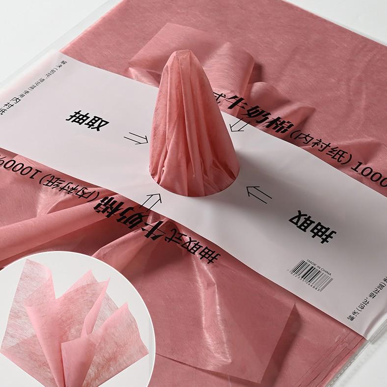 Fresh Flower Milk Cotton Paper for Bouquet Wrapping and DIY Floral Art