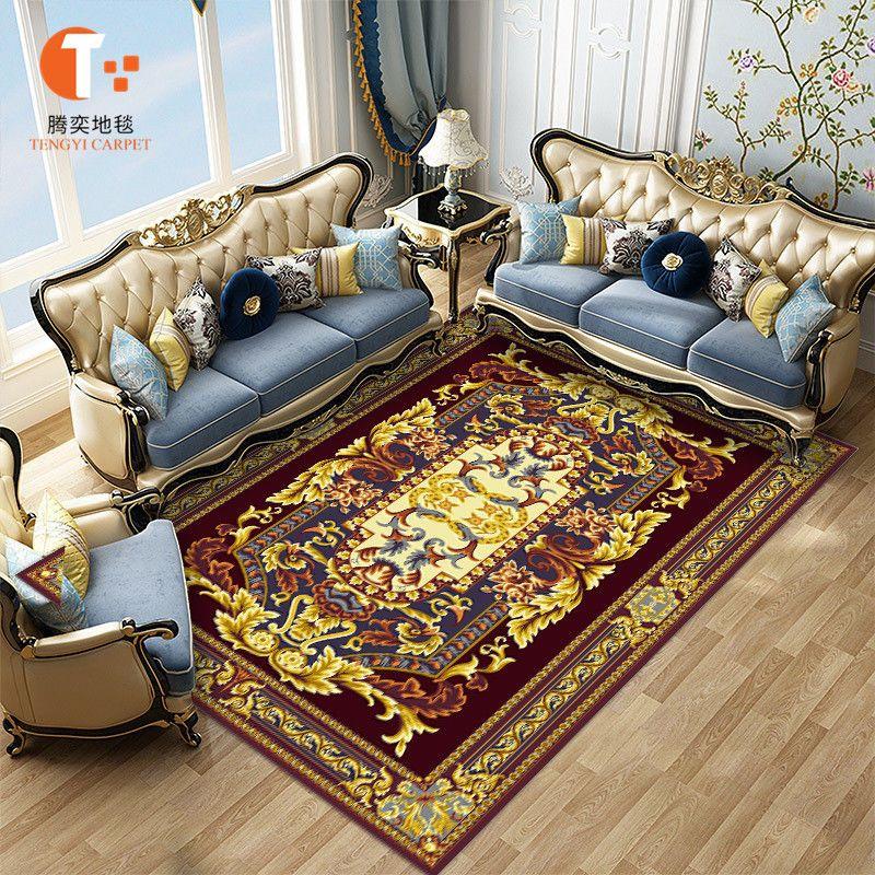 Turkish Bohemian Persian Area Rug Large Carpet Rug for Living Room Bedroom Sofa Doormat Decoration,Kitchen Non-slip Floor Mat