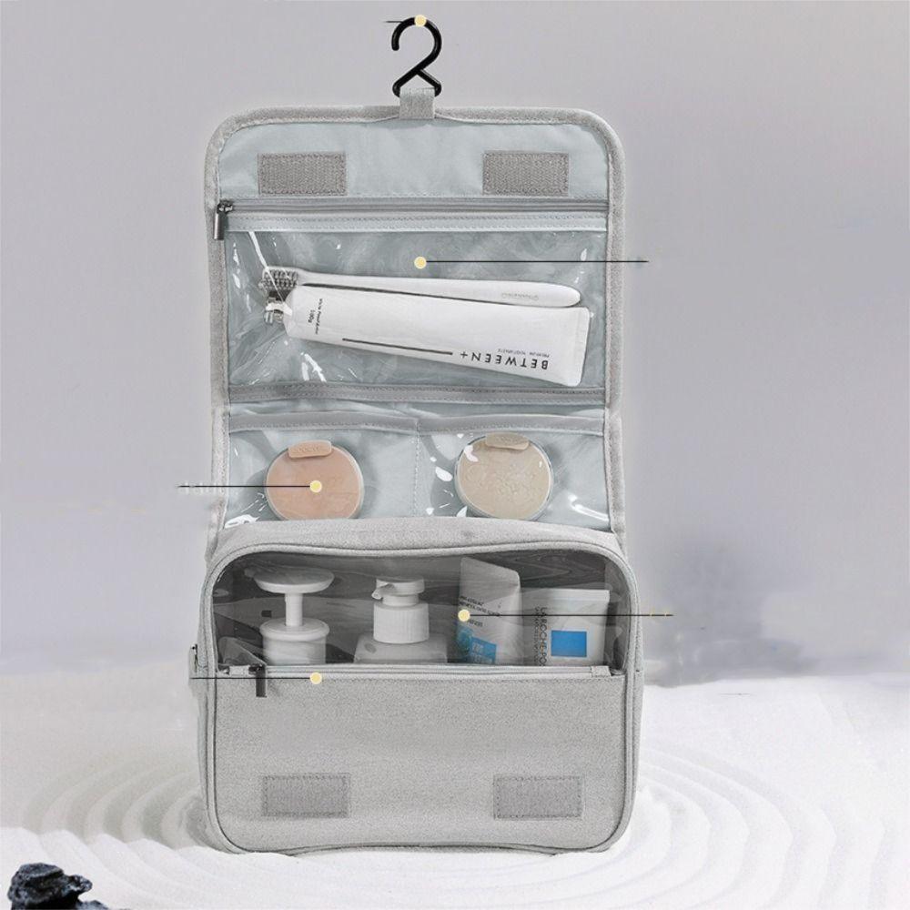 Waterproof Travel Toiletry Bag with Hook Makeup Bag INS Hanging Cosmetic Bag  Girls
