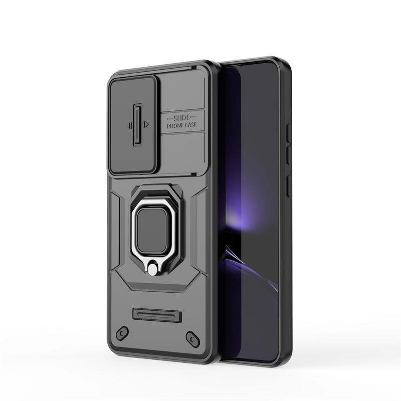 Shockproof Case For Xiaomi Poco X7 Pro Case Poco X7 Pro 5G Ring Holder Magnetic Full Back Cover For Poco X7 Pro Push Window Case