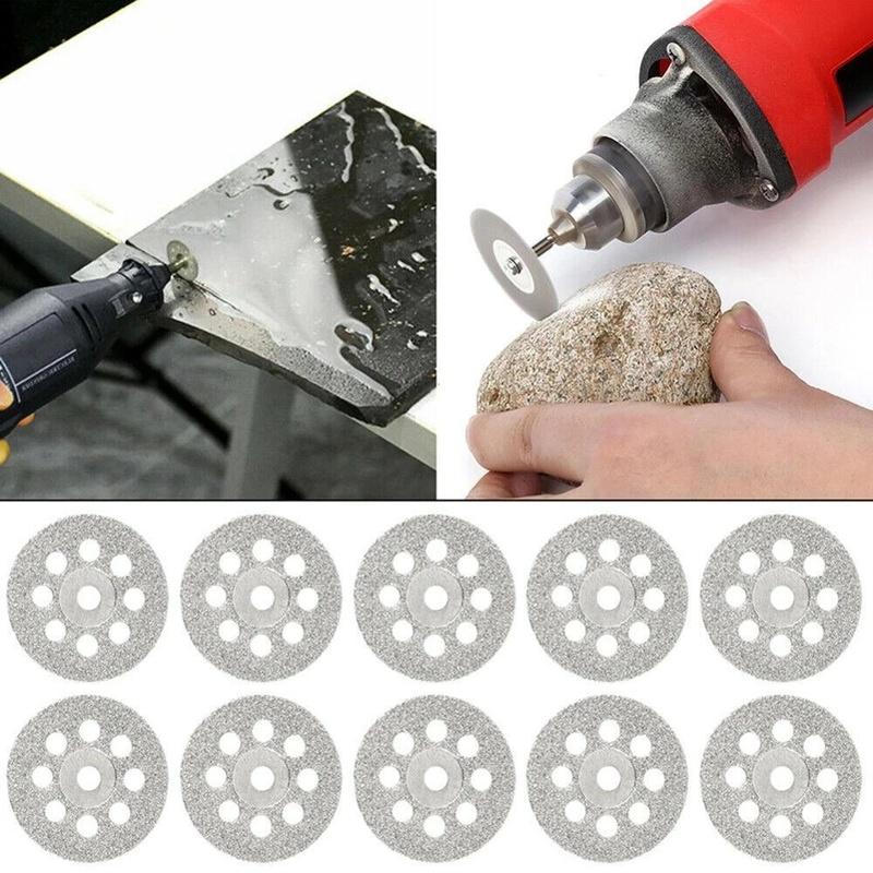 Diamond Cutting Discs Metal Saw Blade Set HSS Mini Circular Saw Blade For Rotary Tools Resin Cut-Off Wheels Diamond