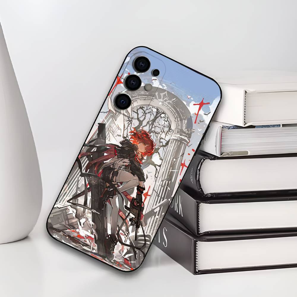A-Arknights Game Silicone Soft Phone Case for Samsung S25/S24/S21/S22/S23/S30/Ultra/S20/Plus/Fe/Lite