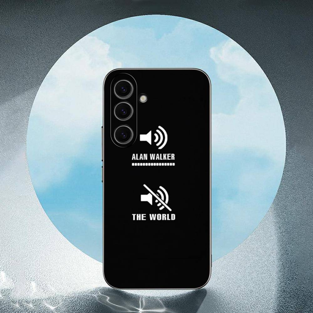 A-alan W-walker Luxuriöse Schwarze Handyhülle Für Samsung Galaxy S23 S24 S25 Ultra S22 Plus S21