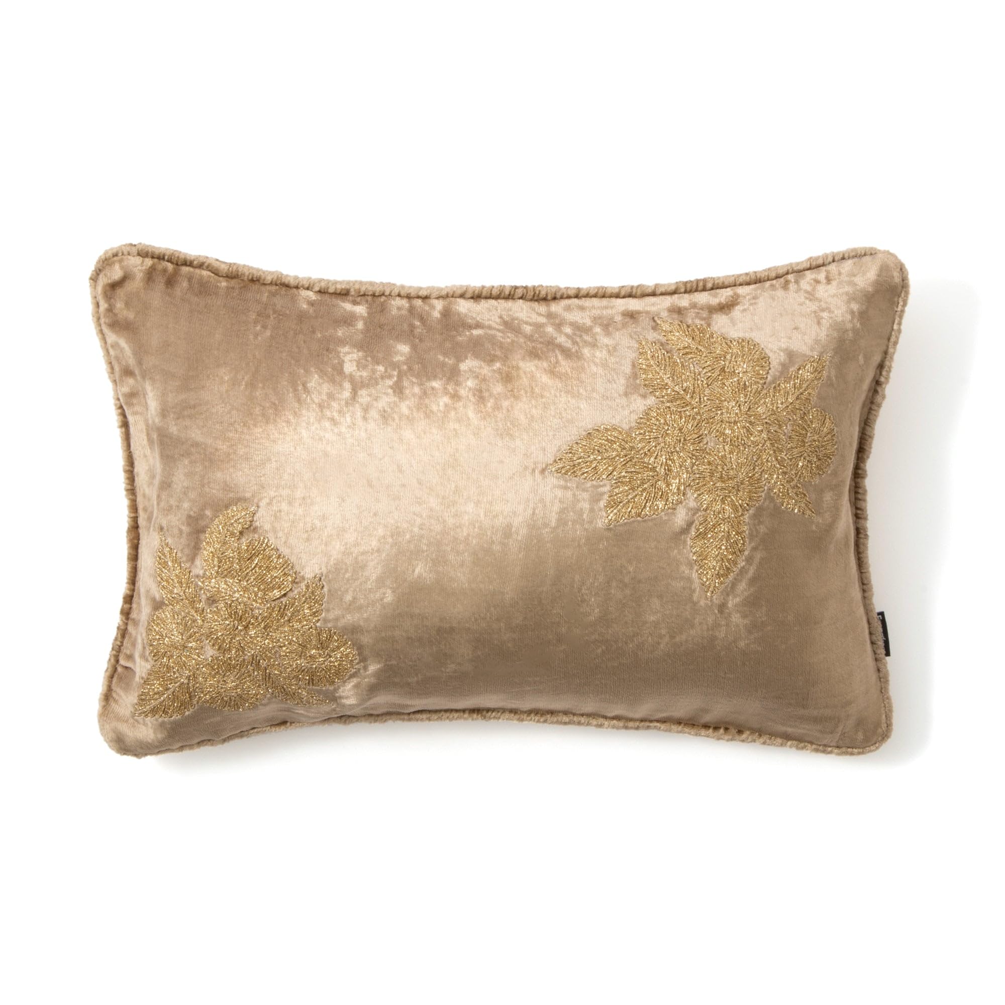 

Francfranc EMB Flower Cushion Cover, 25cm x 40cm, Beige (118) - Perfect for interior decoration, housewarmings, or as a gift.