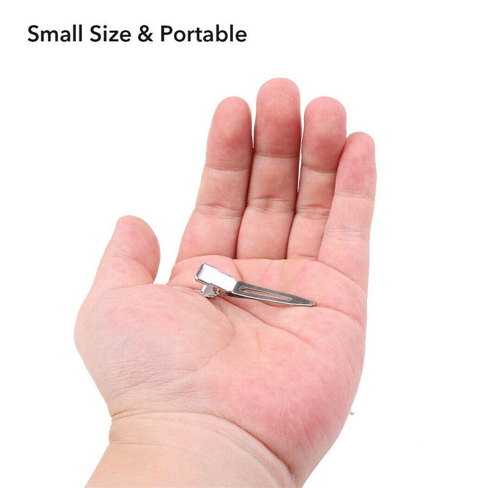 24PCS Professional No Crease Styling No Bend Hair Clip Seamless Makeup Clip