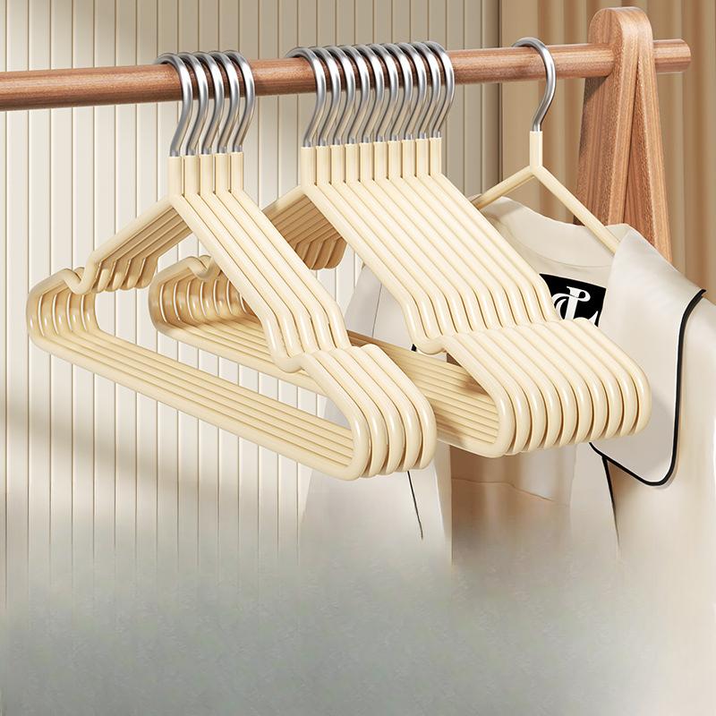 Plastic Clothes Hangers for Home Use Leaving No Trace and Being Anti-slip Thickened and Thickened Clothes Drying