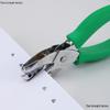Heart-Shaped Single-Hole Puncher with Star and Round Options, 3mm, Rubber-Coated, Labor-Saving Design.