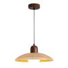 Japanese Retro Wabi-Sabi Pendant Light - Solid Wood Bedroom or Bar Counter Lamp