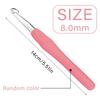 Fenrry 9pcs Knitting Tool  Soft Handle Aluminum Crochet Sweater Needle TPR DIY Craft Scarf Sewing Needles Knitting