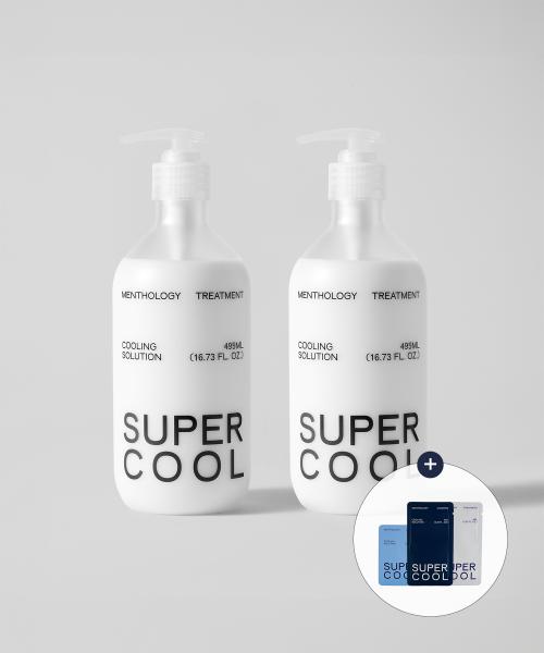 [2-pack] Super Cool Treatment 495ml (+3 Sachets)