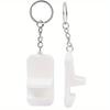 Portable Keychain Pendant Mobile Phone Holder Stand Creative Keyring Lightweight Mini Desk Cellphone Support For iPhone Samsung