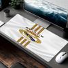 Tappetino per Mouse Stampa Real Madrid, per Tastiera, Tappetino per Laptop PC per Ufficio, Casa, Decorazione Scrivania, Regalo di Compleanno Perfetto per i Giocatori