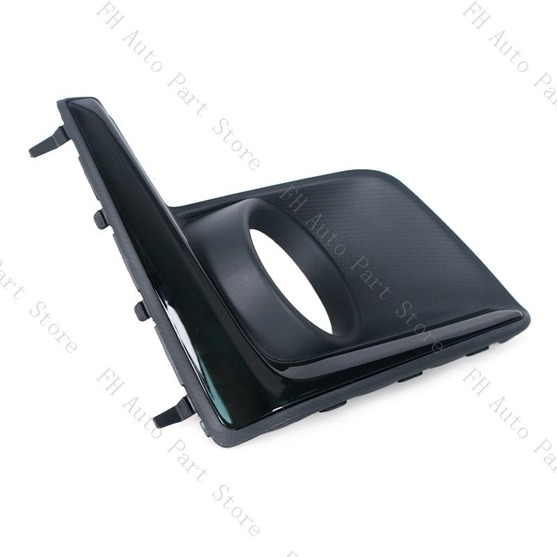 Car Front Bumper Fog Light Foglamp Cover Frame Trim Cap Hood Lid Bezel For Subaru Crosstrek XV 2016 2017