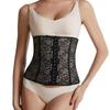 Corset de dantelă pentru talie post-partum pentru femei: Curea modelatoare elastică, respirabilă, din plasă