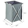 Durable Double Layer Laundry Basket Foldable Fabric Organizer Waterproof Dustproof Storage Basket Laundry Organize