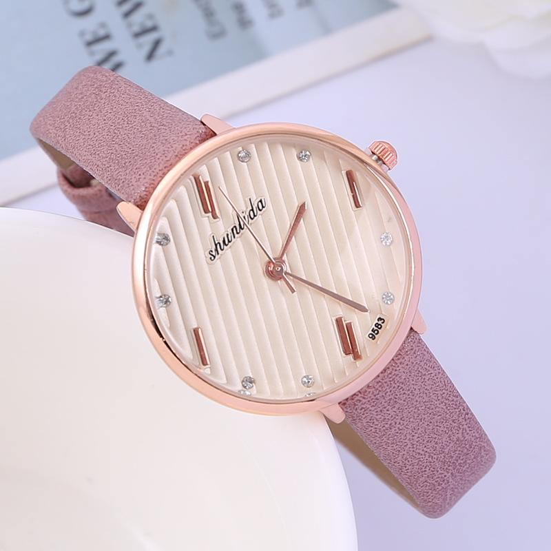 Fashion Ladies Watch Casual Belt Quartz Watch Trend Versatile Student Watch Watch