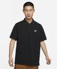 Club Short Sleeve Polo Shirt M - Black:White / Fn3895-010