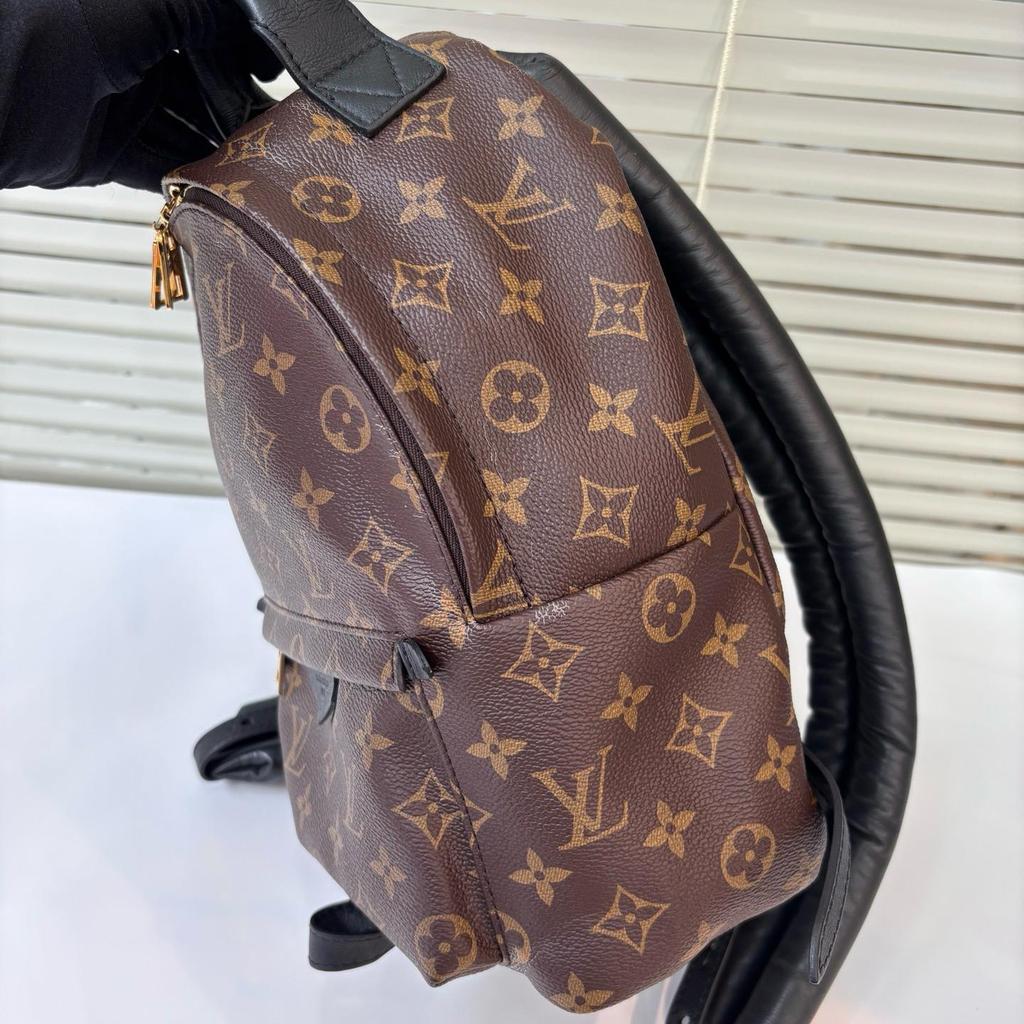 [Pre-Owned] Palm Springs Monogram Canvas Zipper Backpack - Good #1XB6MVN