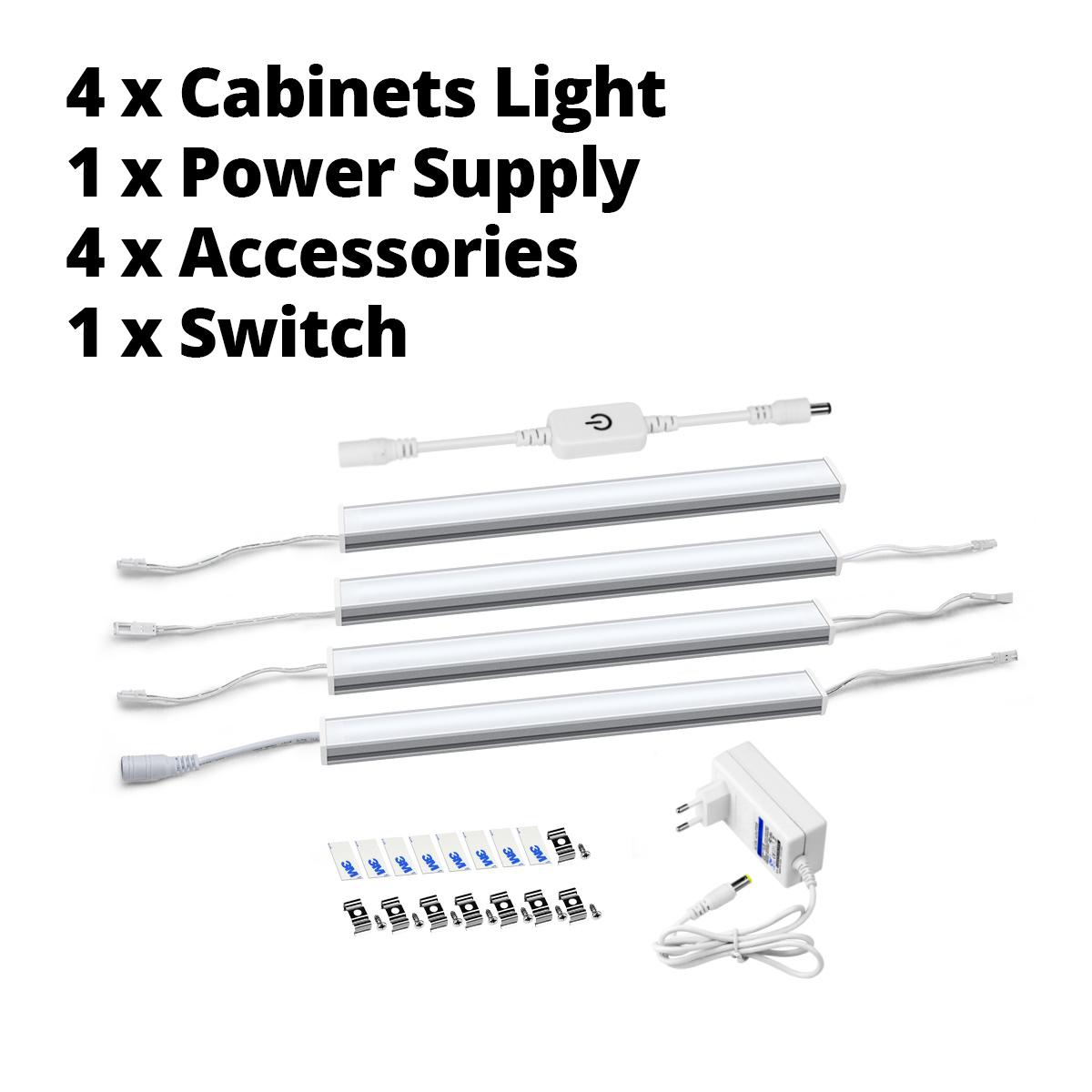 Warm white, 30cm/40cm/50cm