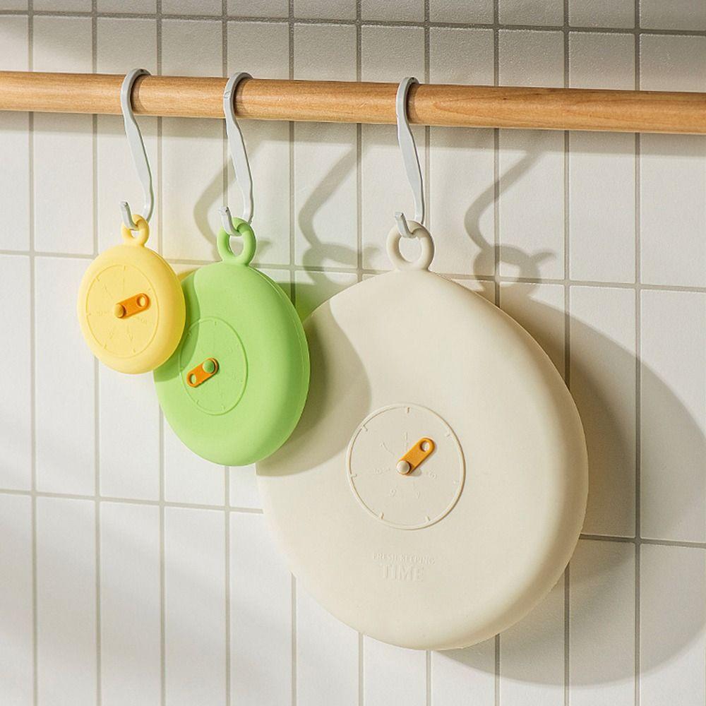 Kulaté víčka na nádoby Silikonové těsnění Víčka na potraviny pro zbytky jídla Mísy na ovoce Kelímky Sklenice