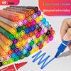Snell 40-Color Double-Ended Oil-Based Marker Set for Children's Art and Professional Painting