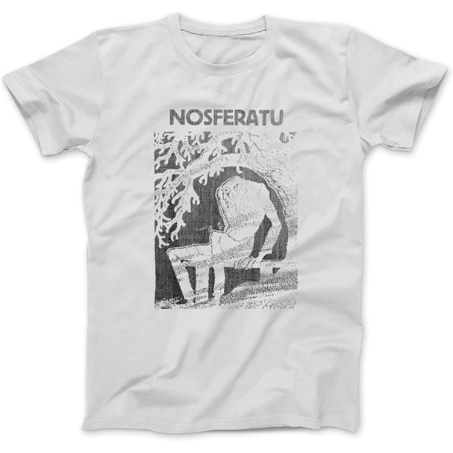 

Classic Horror Movie Nosferatu Vintage Vampire Halloween T-Shirt Sweatshirt Hoodie for Men Women Kids Made in Canada White XXXXXL білий
