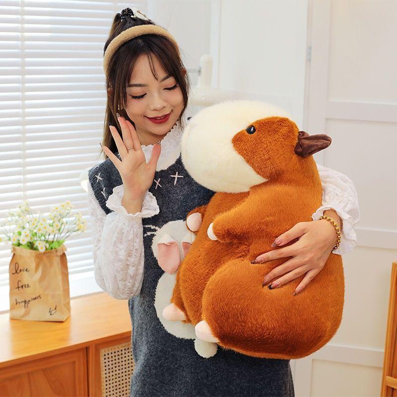 Guinea Pig Barra Doll Cute Capybara Dutch Pig Pendant Plush Toy Doll Doll Children's Birthday Gift