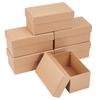 6pcs Cardboard Gift Boxes BurlyWood Rectangle 13.05x7x6.15cm