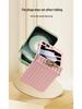 Samsung Z Flip 5 Travel Suitcase Case: Ultra-thin, Hinge Finger Ring, Foldable Screen Protector Flip 6-Compatible