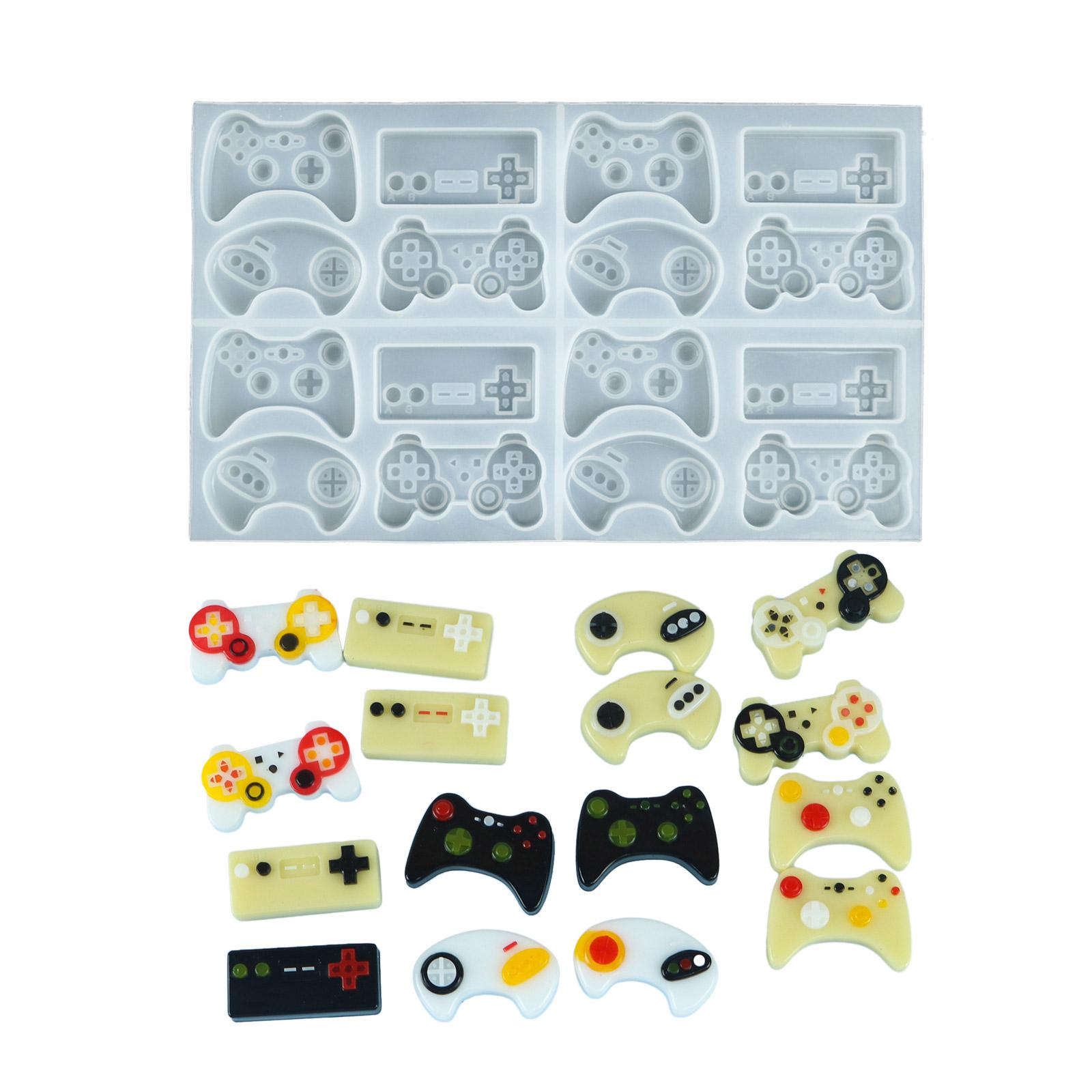 

Мини-геймпад, силиконовая форма, игровой контроллер, подвеска, эпоксидные формы, сделай сам, брелок из смолы, креативные гипсовые формы, принадлежности для изготовления