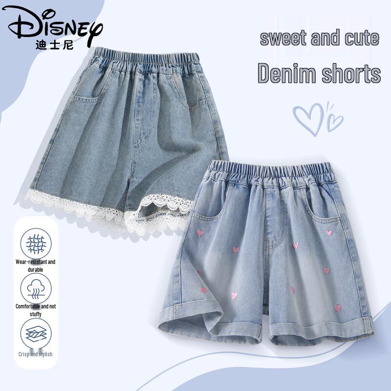 Disney Girls Summer Denim Shorts 130