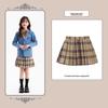 British College Style School Uniform Set – Kindergarten Boys' & Girls' Plaid Suit and Skirt.