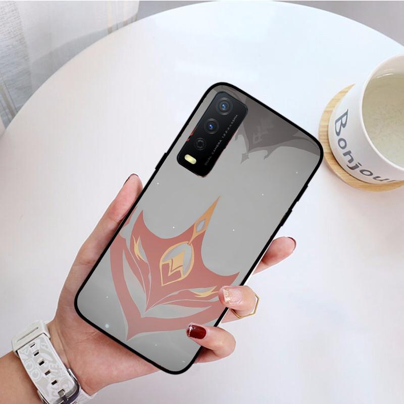 Genshin Impact Namecard Phone Case for VIVO Y31 Y21 Y70 Y21S Y20 Y72 1907 Y12 Y11S Y53S Y33S Y55 Y76 Y51 Y15S Y01
