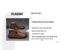 Men's Large Size Martin Boots - Casual Handmade Zipper Short Boots with Plus Velvet for Autumn and Winter