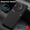 Coque Robuste Antidérapante pour Realme GT 8 Pro GT8 Housse de Protection Support à Aspiration Magnétique Coque Fundas Capa