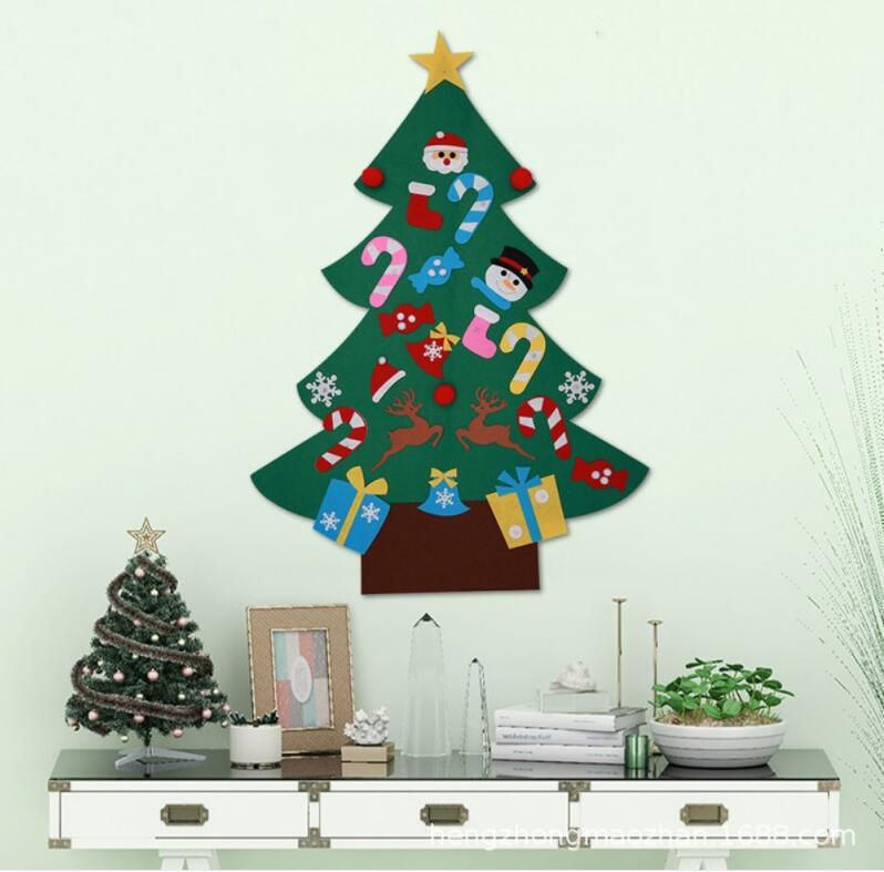 DIY Felt Christmas Tree & Ornaments Set for Kids