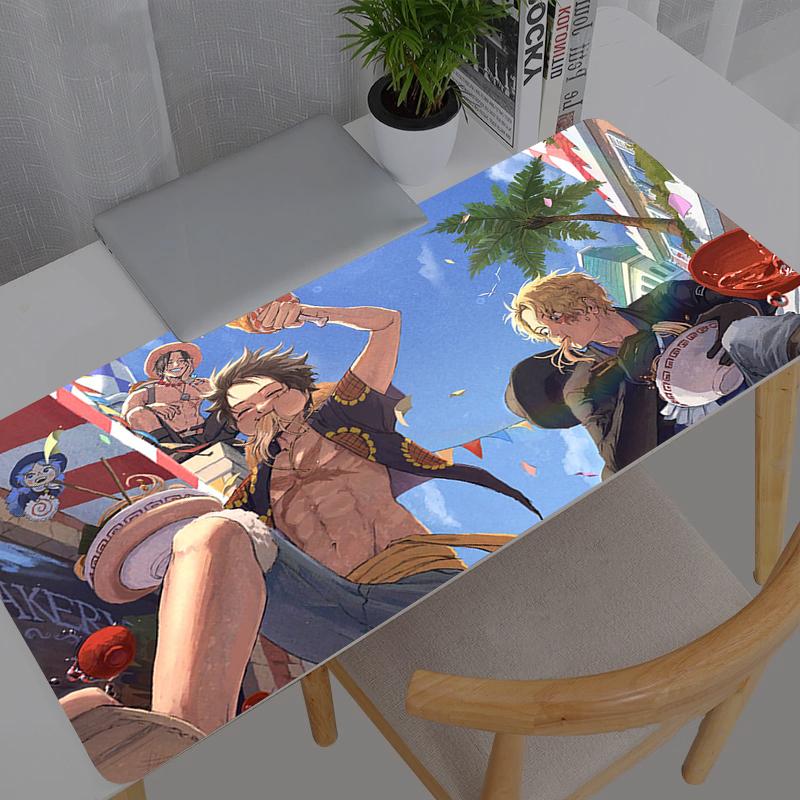 Mouse Pad One Piece anime durable Larger XXL x Speed Mini Pc Computer Keyboard Desk Mat Gaming Accessories Mousepad