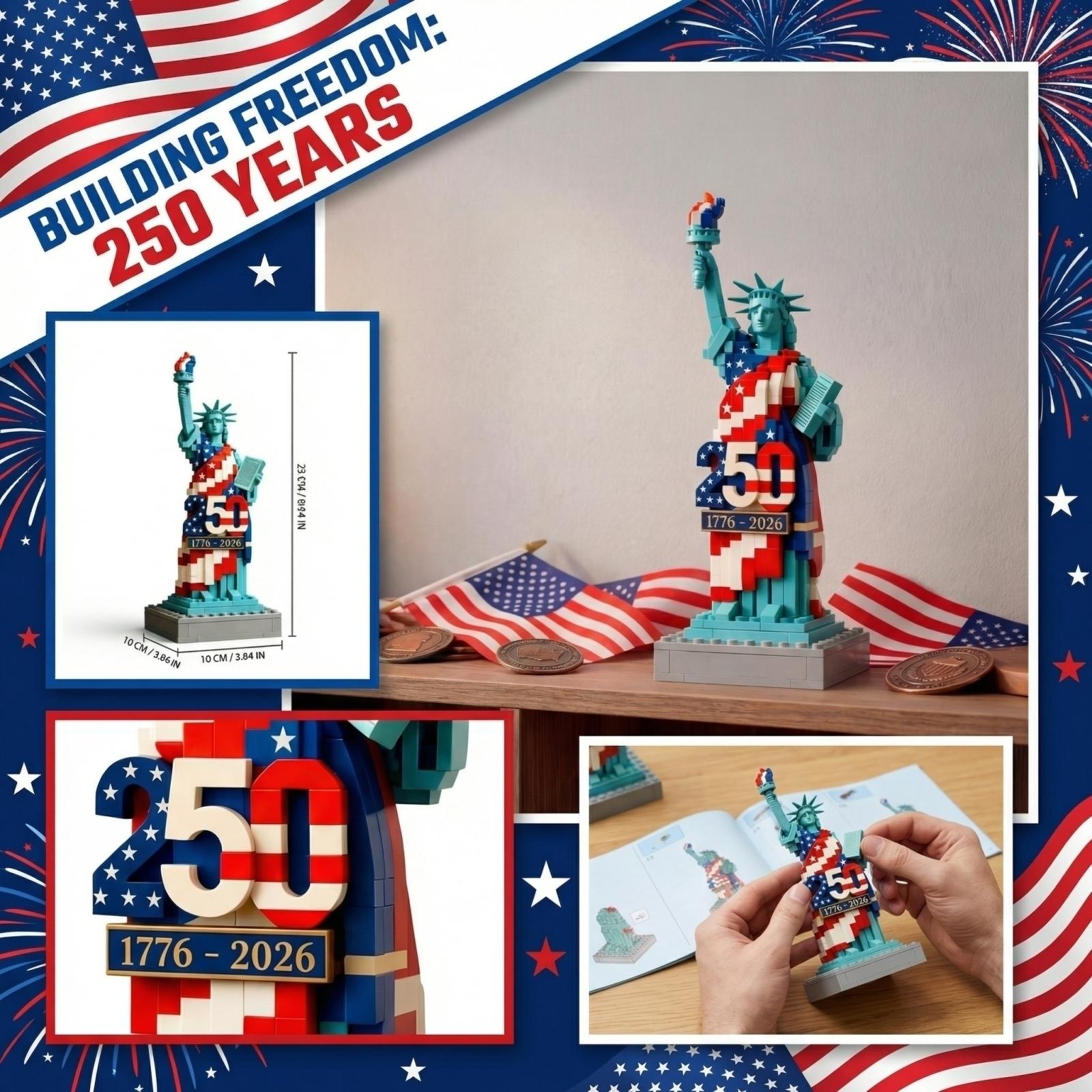 

Independence Day Building Block Model One Size