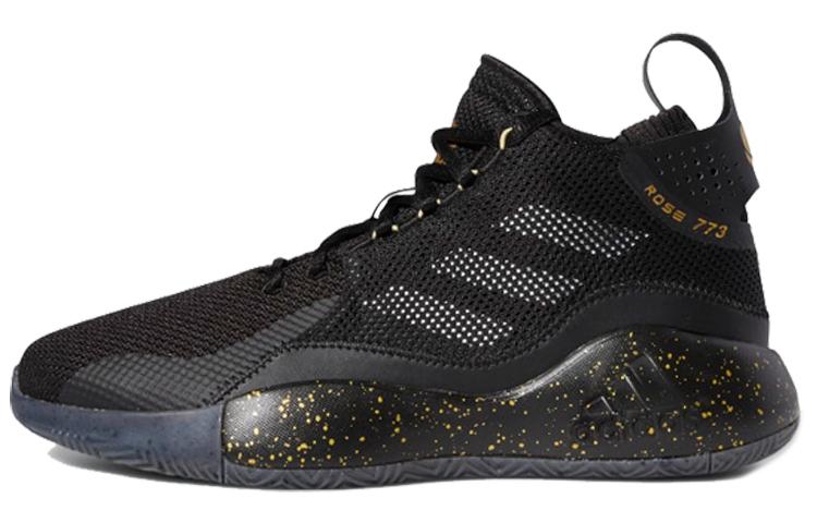 D Rose 773 Adidas 2020  Black Gold  FW9838 40