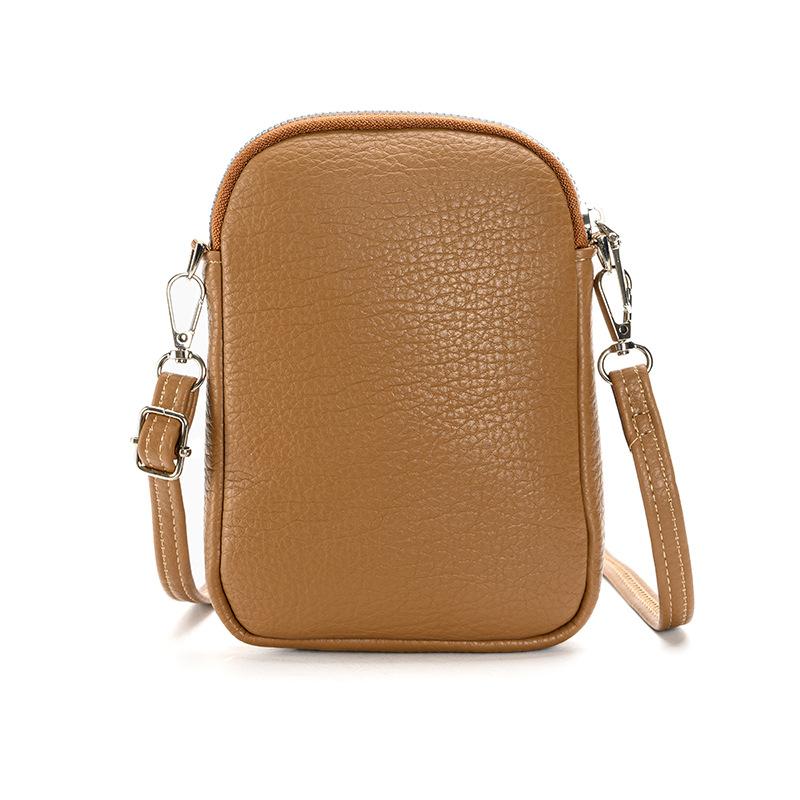 Fashion Soft PU Leather Shoulder Bag Women's Small Purses And Handbags Female Cellphone Money Bag Girls Crossbody Messenger Bags
