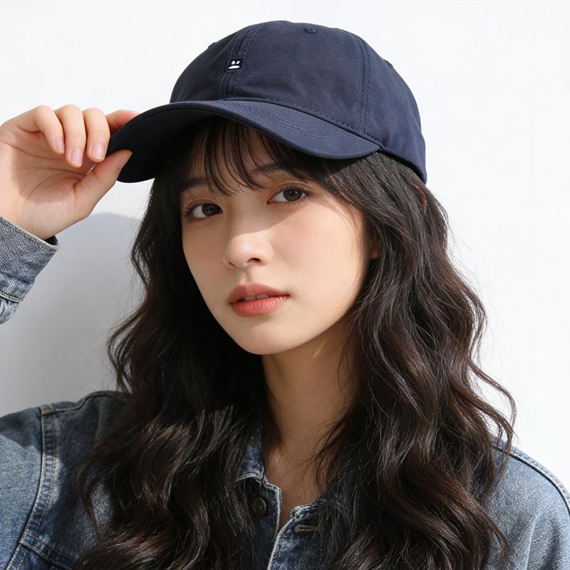 Versatile baseball cap Women's wide-brimmed soft-top cap Small sunscreen visor