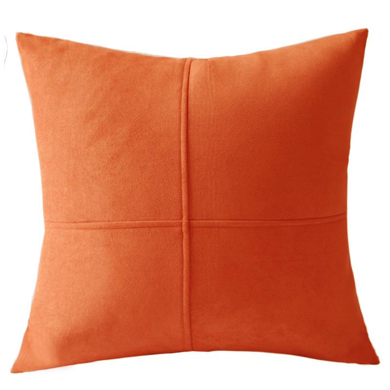 Capa de Almofada de Veludo com Padrão Cruz Sala de Estar Sofá Capa de Almofada Modelo de Quarto de Luxo Leve Almofada de Sofá Encosto