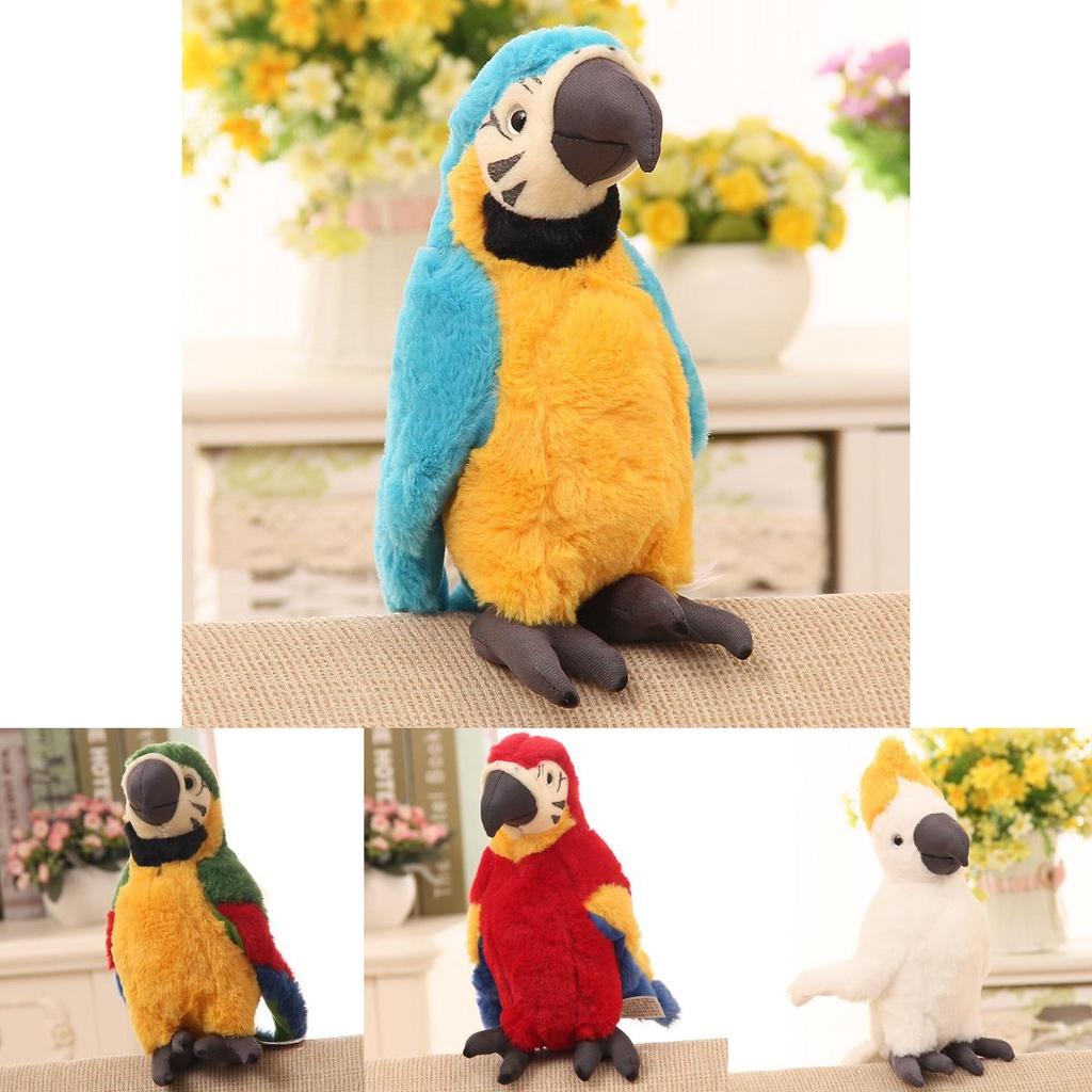 Premium Quality Cute Simulation Parrot Plush Toy With Timeless Wildlife Design