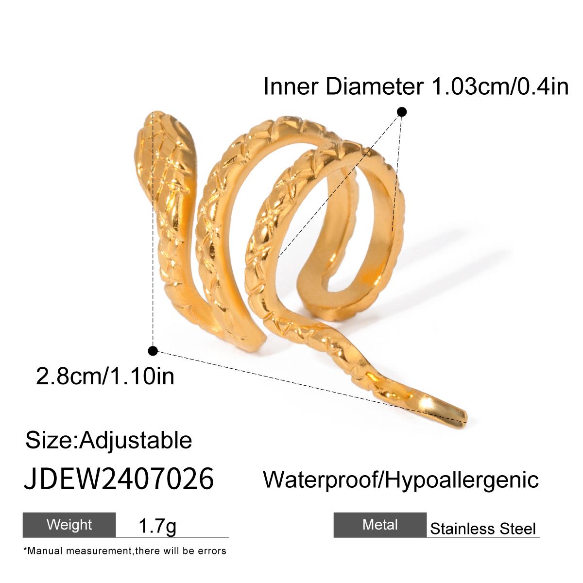 1 шт. Минималистичный стальной кафф-серьга в виде змеи для женщин, высокое качество, 18-каратный металлический, геометрический, темпераментный, украшение, Bijoux Femme