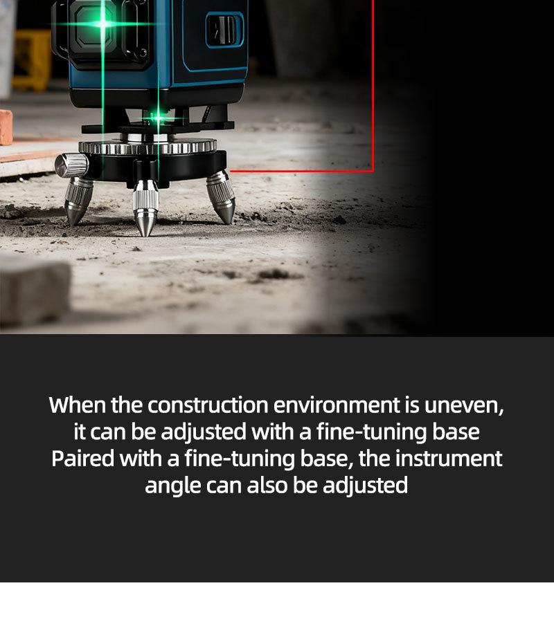High-Precision Automatic Infrared Laser Level for Outdoor Use