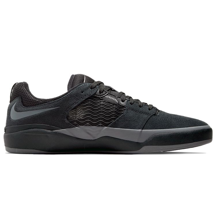 Nike Ishod Wair SB Black Dark Grey Unisex Sneakers White DC7232-003