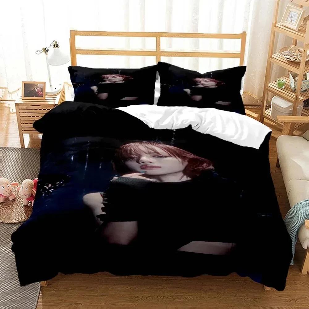 3D Print Top Notch Gril Women Fashion Bedding Set Double Twin King Duvet Cover Comforter Pillowcase Boys Girls Adults Bedroom