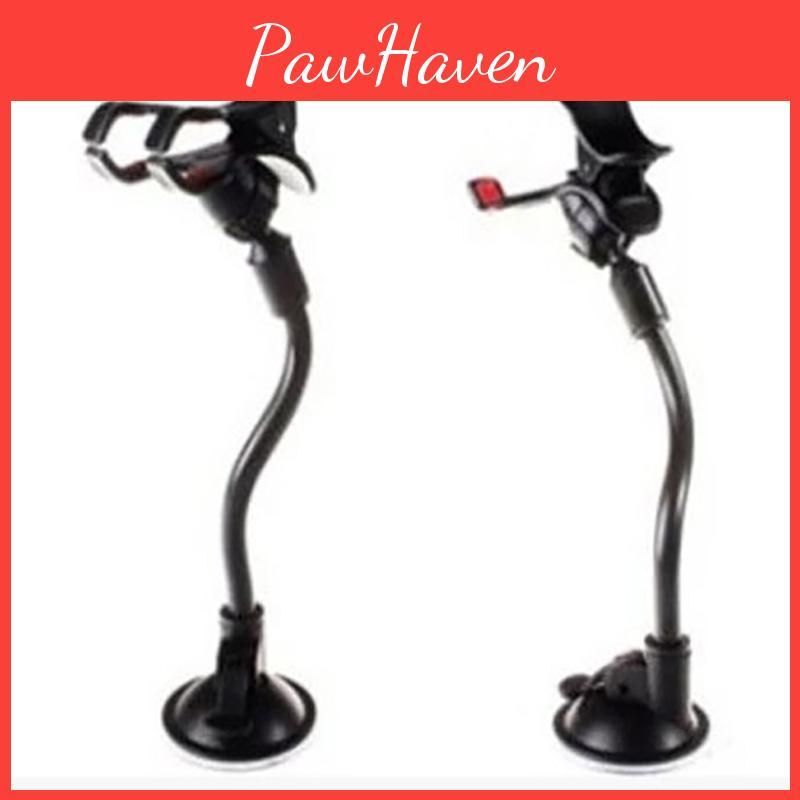 Kreative Auto-Lüftungsschlitz-Handyhalterung mit flexiblem Schwanenhals-Saugfuß